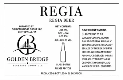 Regia Beer label