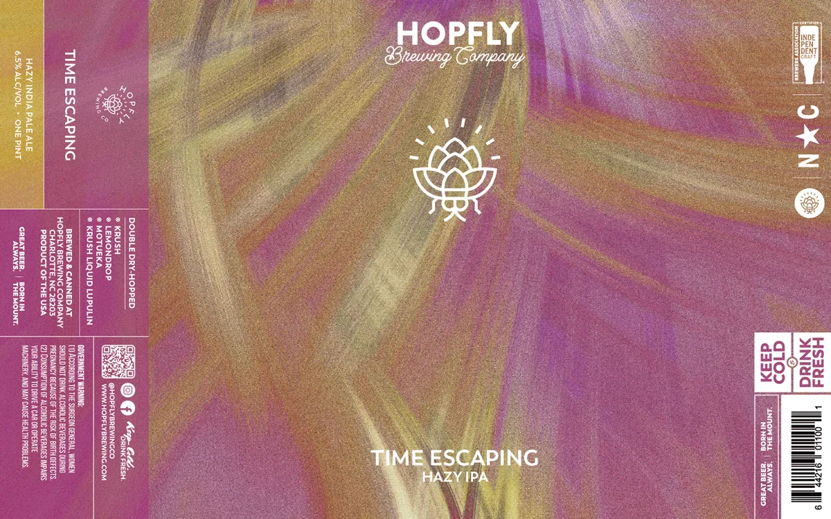 Time Escaping — full label as filed with TTB