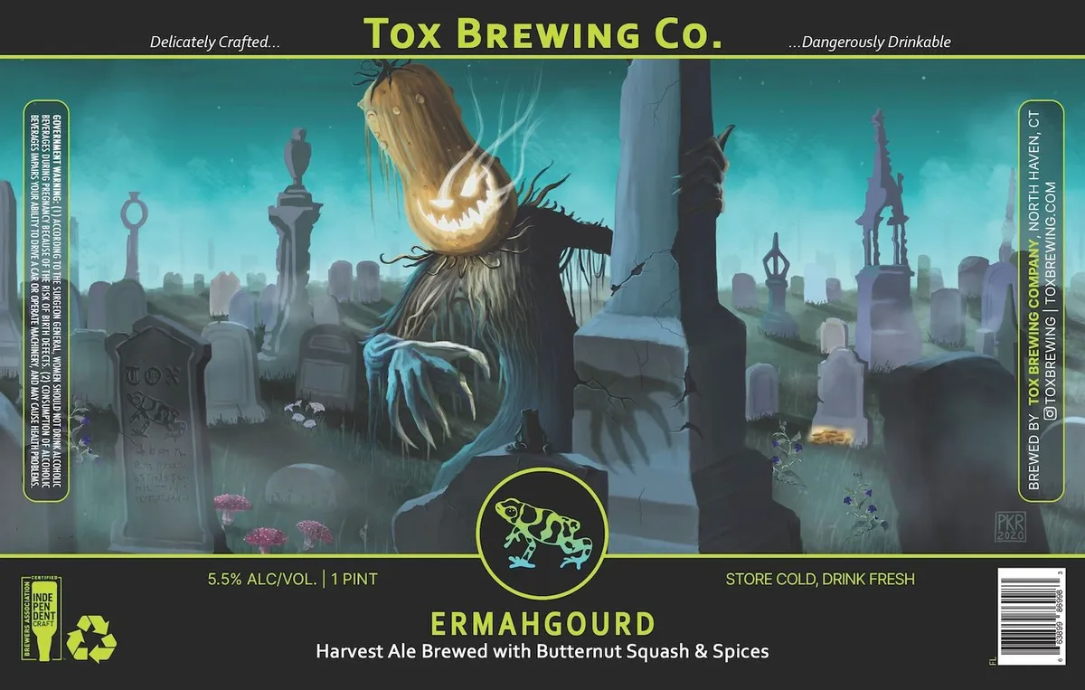 Ermahgourd — full label as filed with TTB