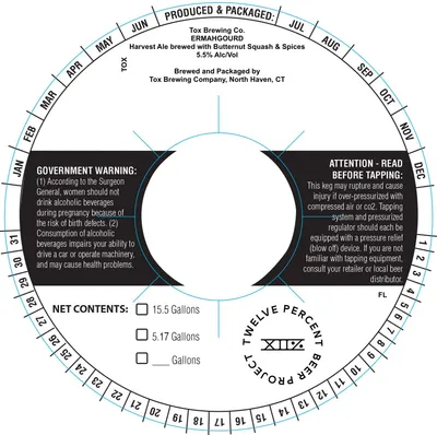 Ermahgourd label
