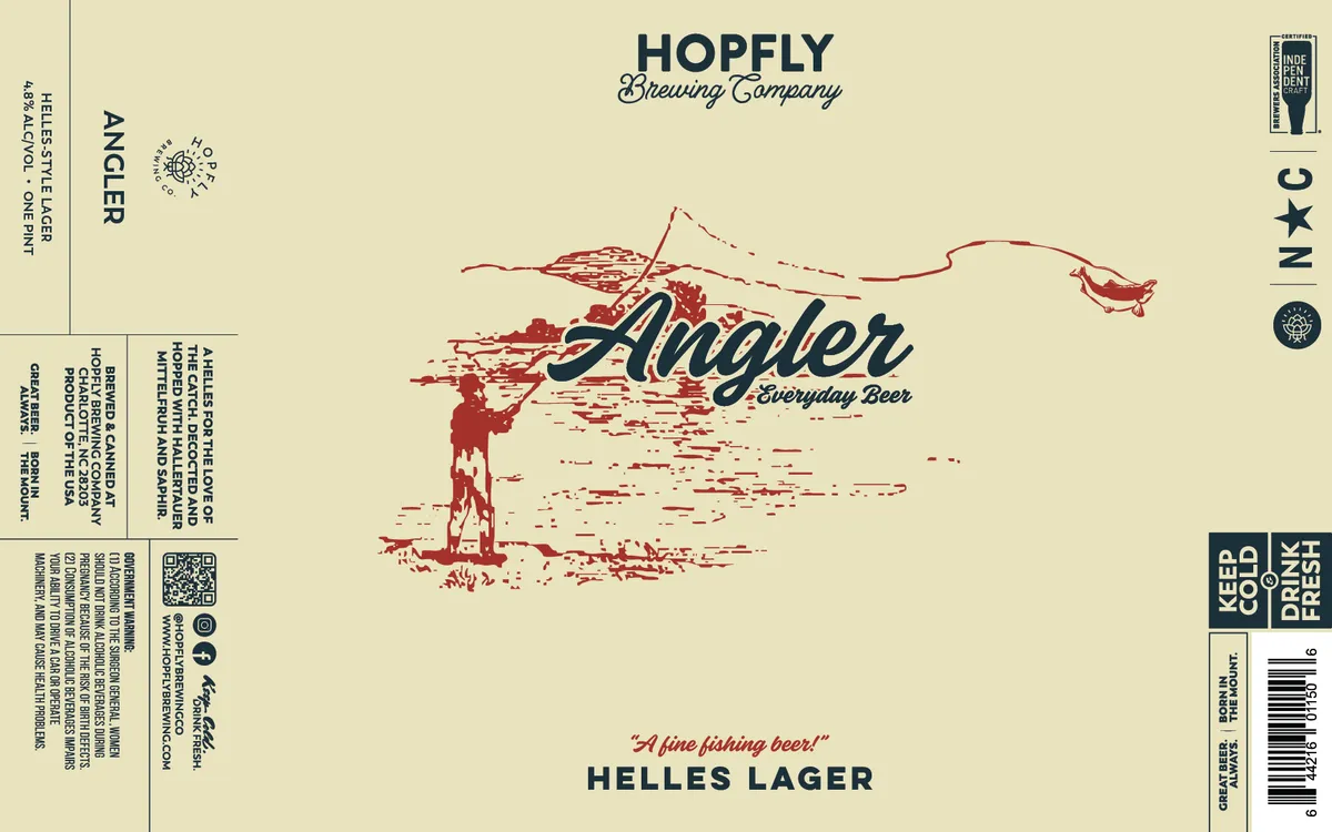 Angler — full label as filed with TTB