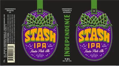 Stash IPA label