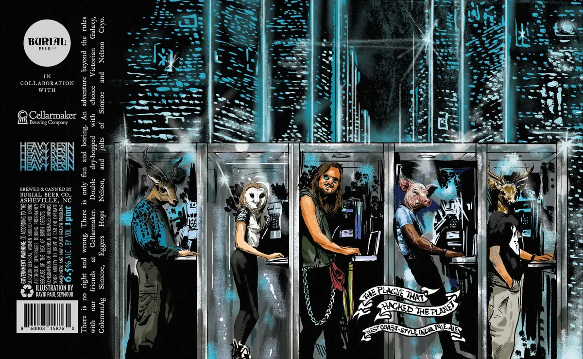 The Plague That Hacked The Planet — full label as filed with TTB