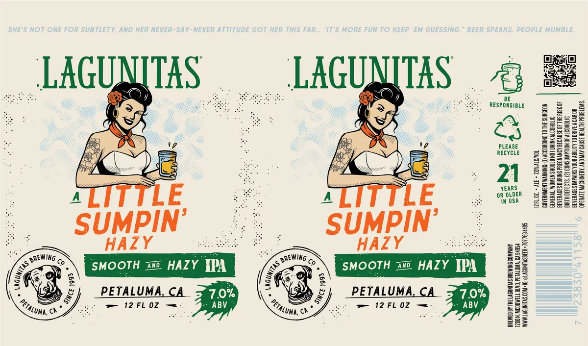 A Little Sumpin' Hazy — full label as filed with TTB