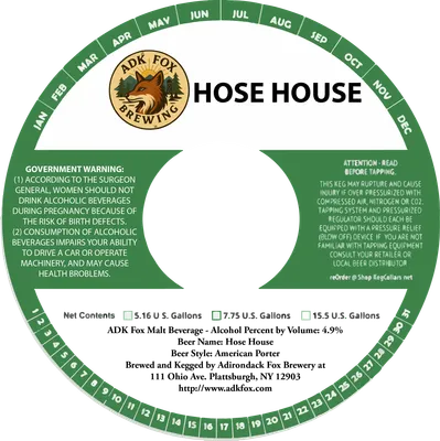 Hose House label