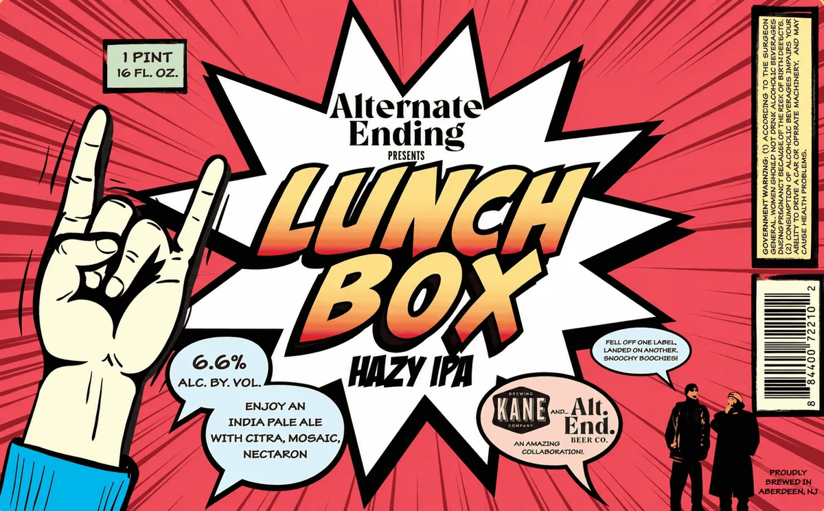 Lunch Box — full label as filed with TTB