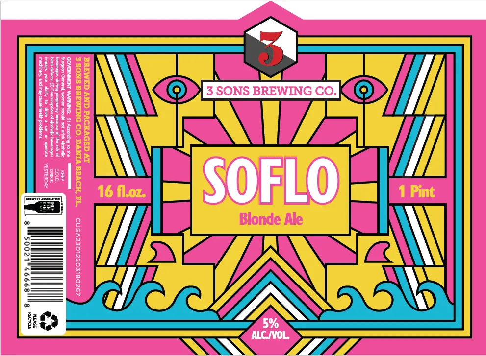 SOFLO — full label as filed with TTB