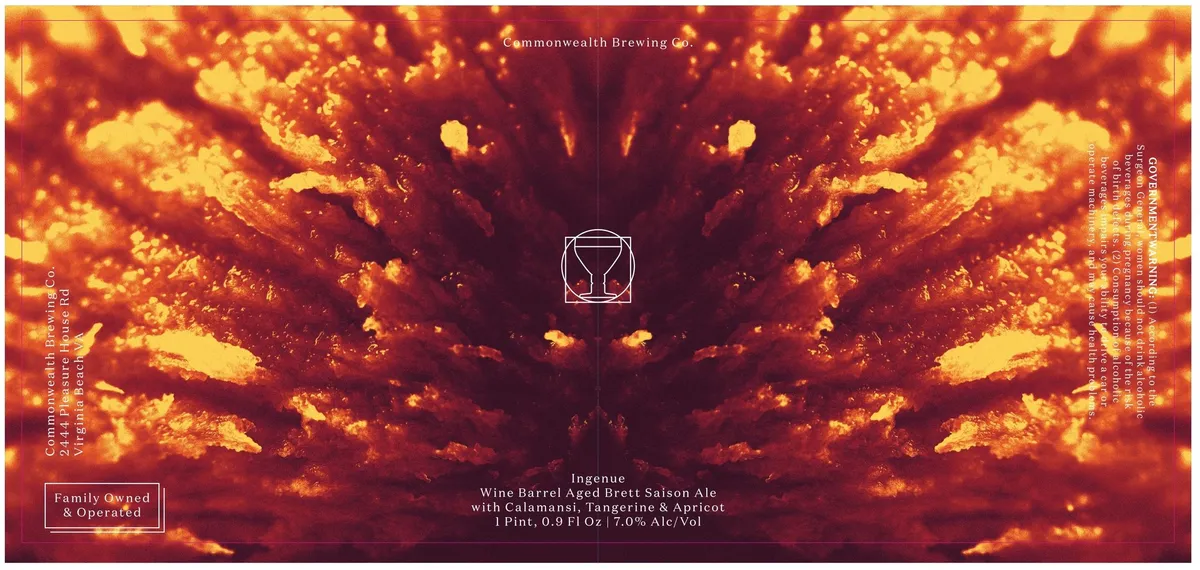 Ingenue — full label as filed with TTB