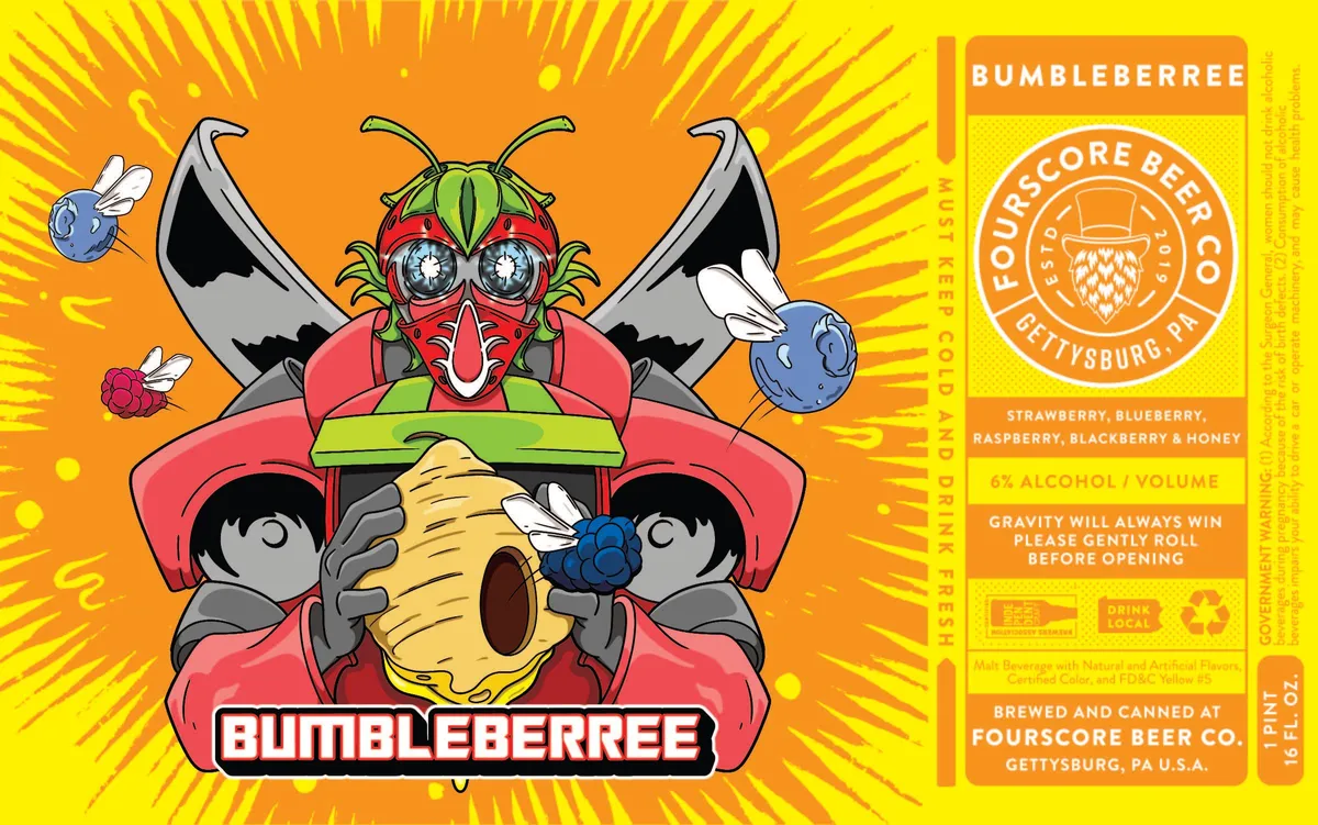 Bumbleberree — full label as filed with TTB