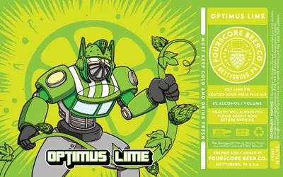 Optimus Lime label