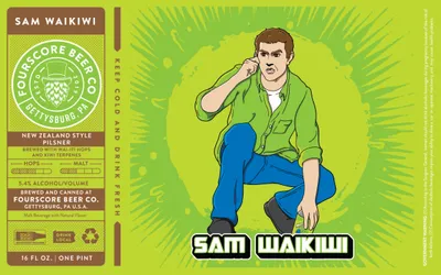 Sam Waikiwi label