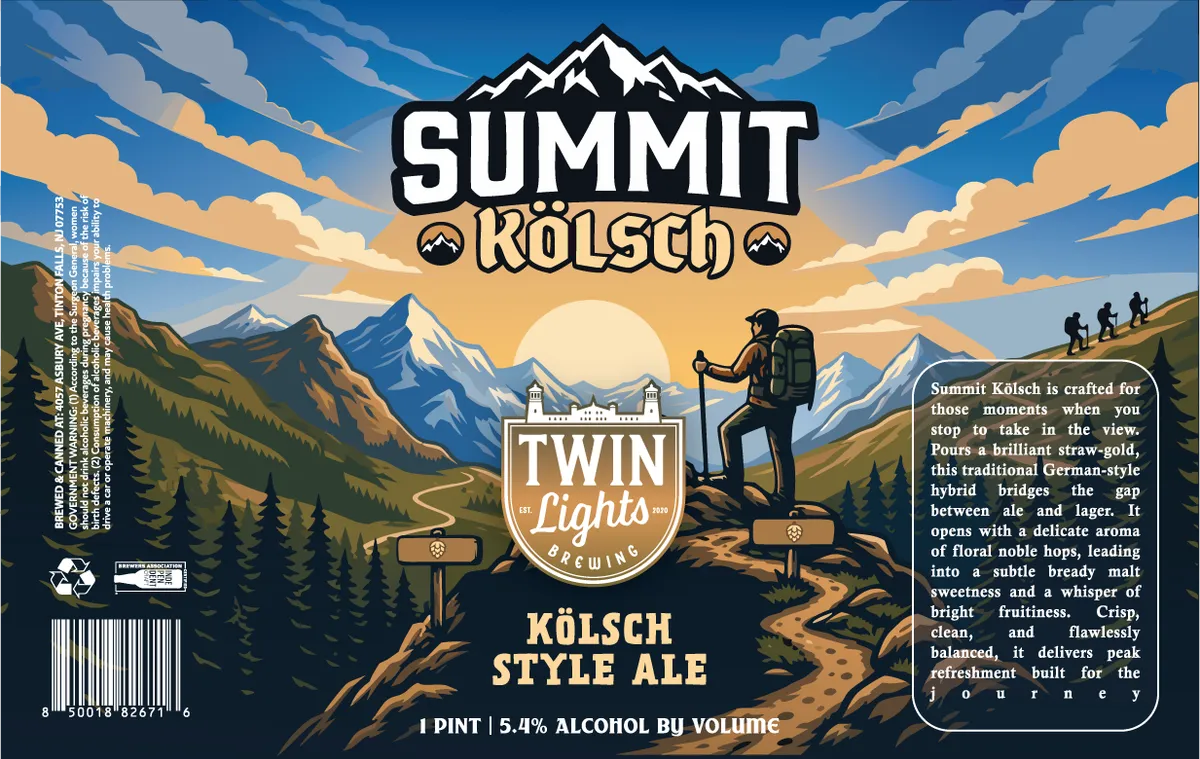 Summit Kölsch — full label as filed with TTB