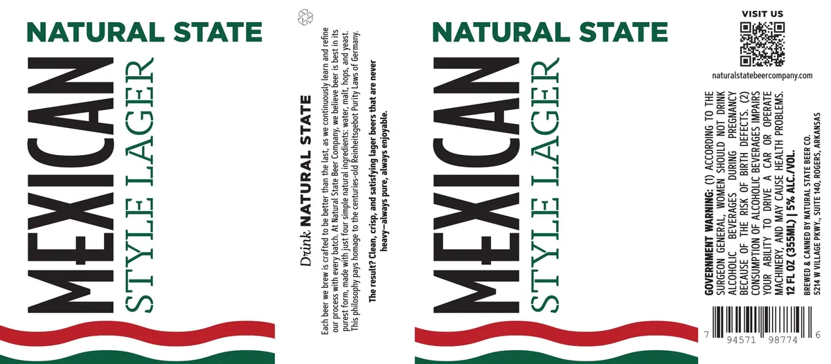Mexican Style Lager — full label as filed with TTB