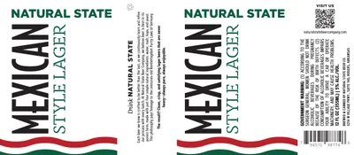 Mexican Style Lager label