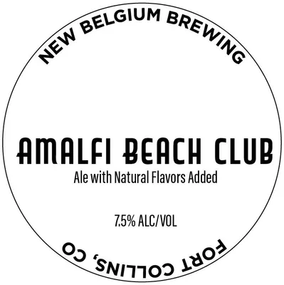 Amalfi Beach Club label