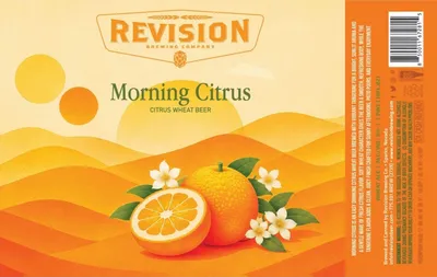 Morning Citrus label
