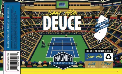Deuce Sour Ale label