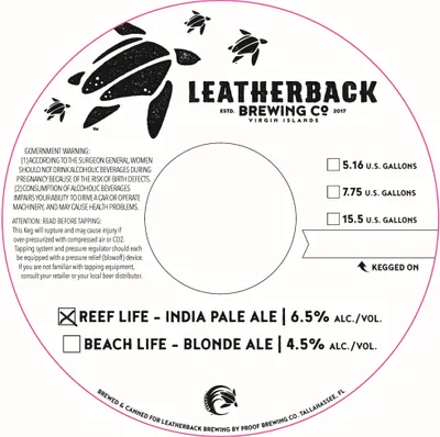 Reef Life label