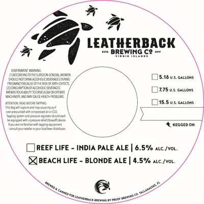 Beach Life label