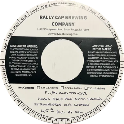Flips And Tricks label