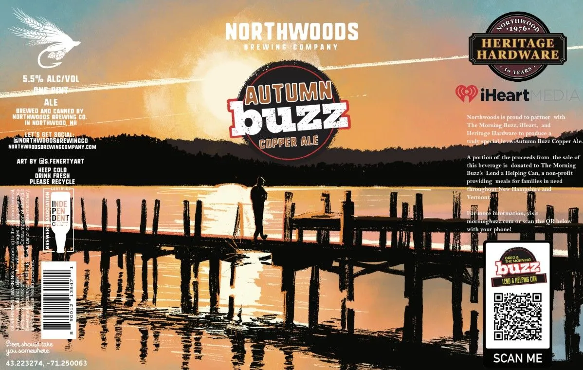 Autumn Buzz Copper Ale label