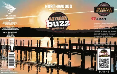Autumn Buzz Copper Ale label