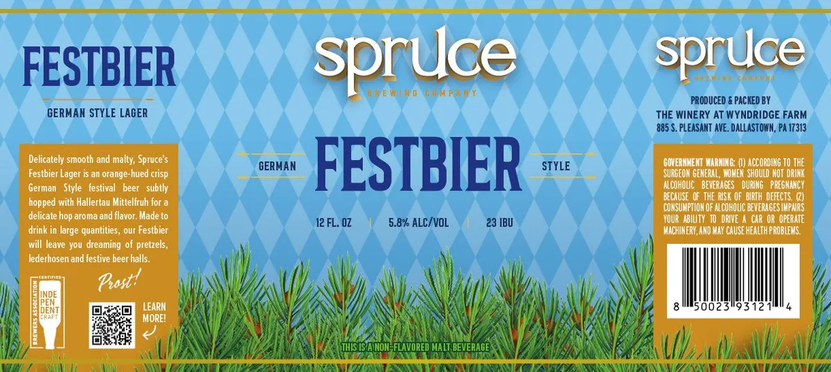 Festier — full label as filed with TTB