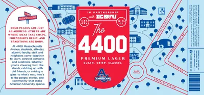 The 4400 Premium Lager label