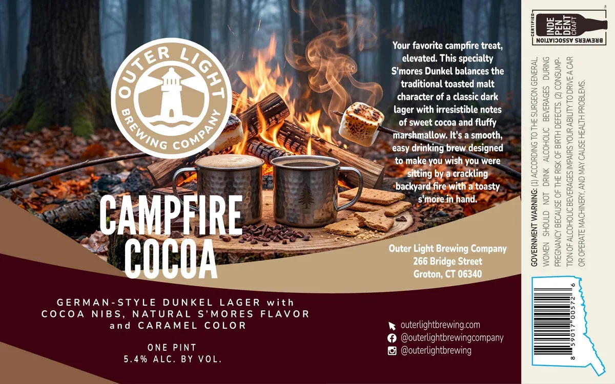 Campfire Cocoa — full label as filed with TTB