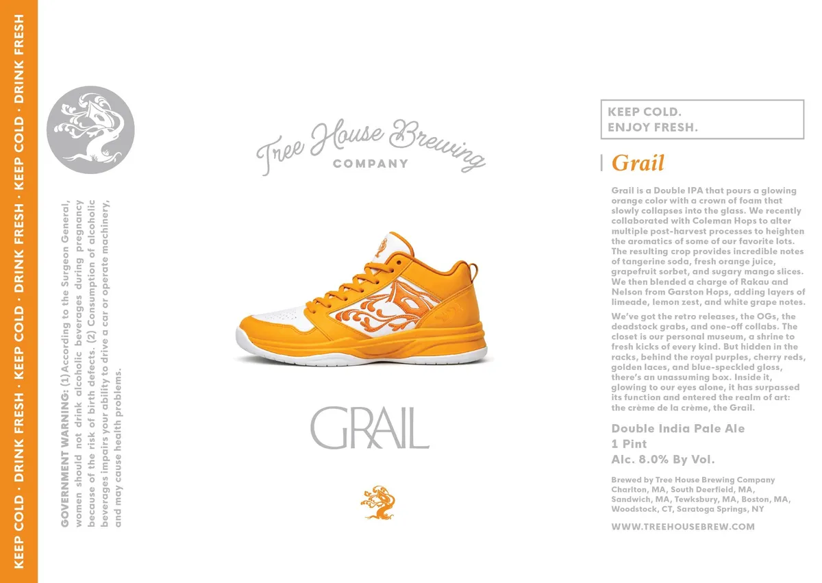 Grail — full label as filed with TTB