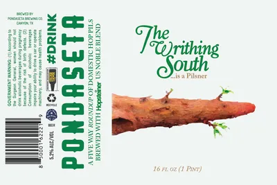 The Writhing South label