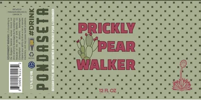 Prickly Pear Walker label