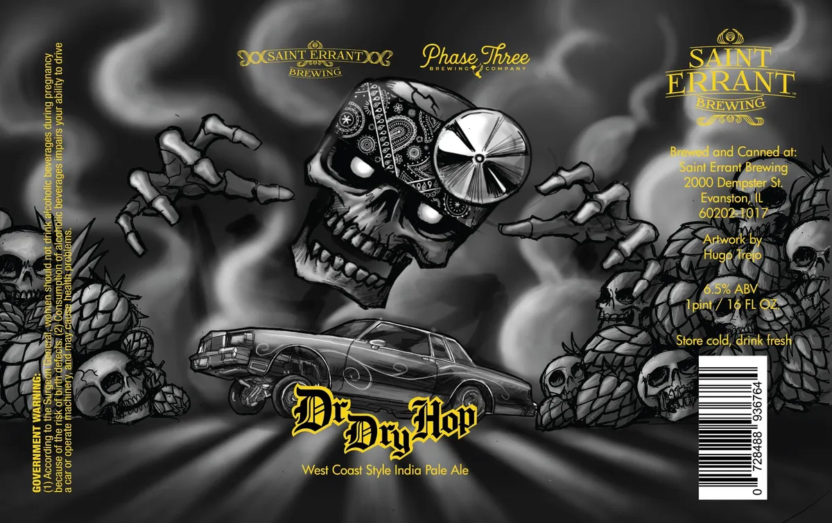 Dr. Dry Hop — full label as filed with TTB
