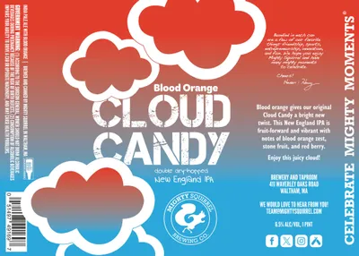 Cloud Candy Blood Orange label