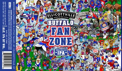 Buffalo Fan Zone label