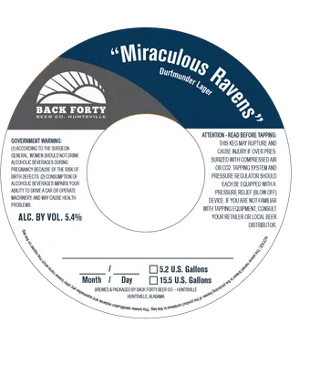 Miraculous Ravens label