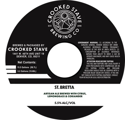 St. Bretta label
