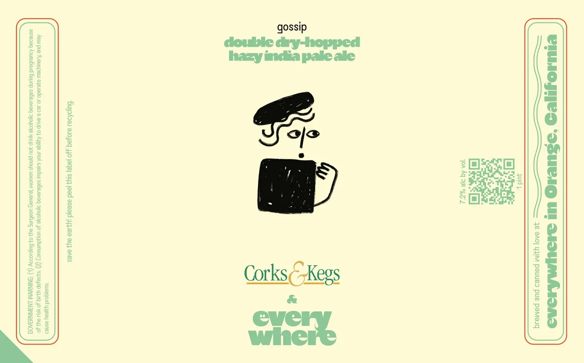 Gossip — full label as filed with TTB