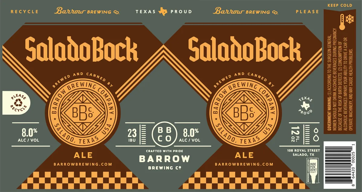 SaladoBock — full label as filed with TTB