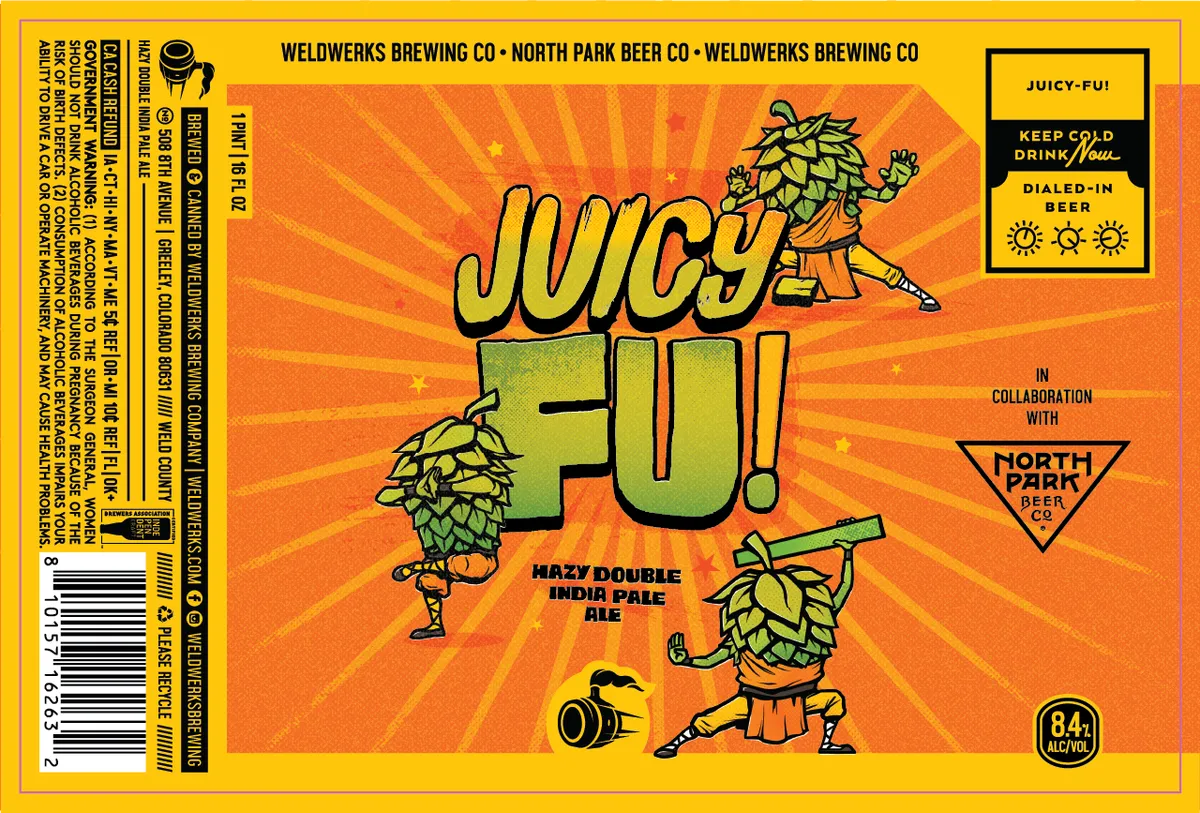 Juicy Fu! — full label as filed with TTB