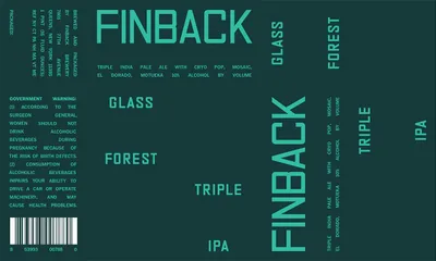 Glass Forest label
