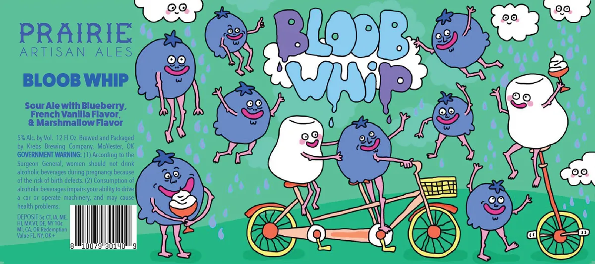Bloob Whip — full label as filed with TTB
