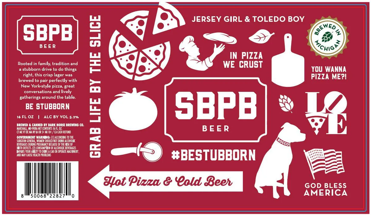 SBPB Beer — full label as filed with TTB