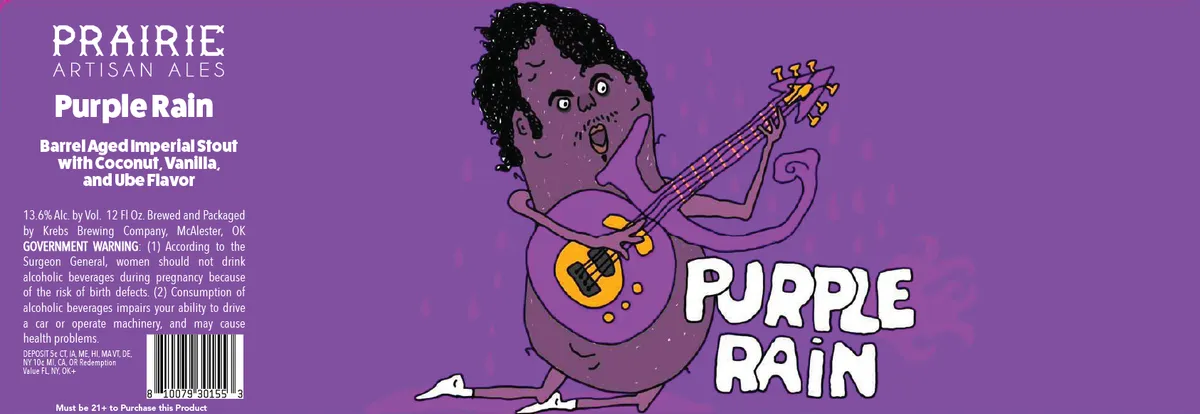 Purple Rain — full label as filed with TTB