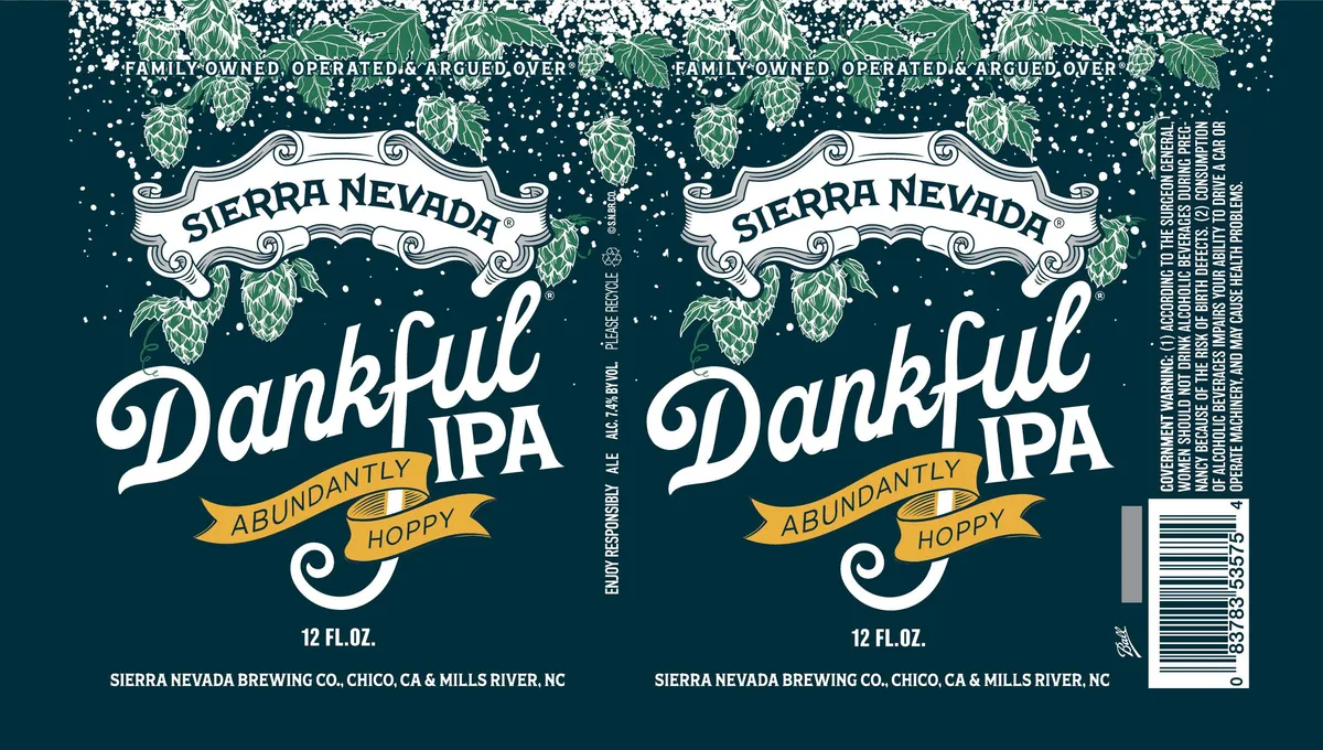 Dankful IPA — full label as filed with TTB