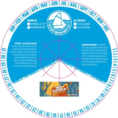 No Pumpkin label