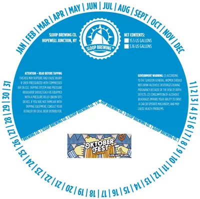 Oktoberfest Lager label