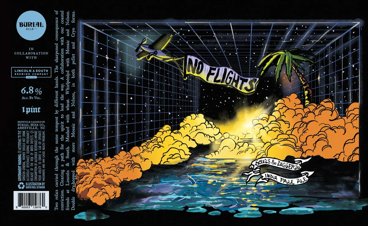 Souls & Daggers — full label as filed with TTB