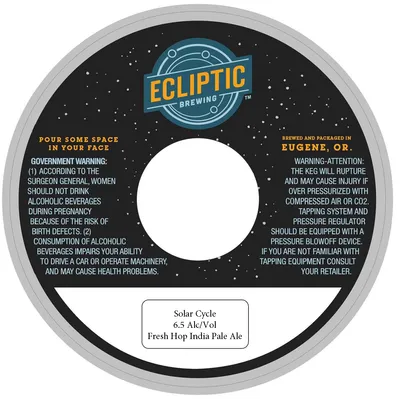 Solar Cycle label