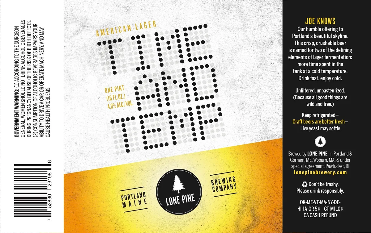 Time And Temp — full label as filed with TTB